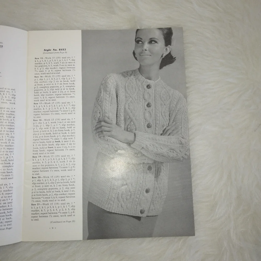 BOOK Aran Fisherman Sweaters to KNIT for men women and children Stunning…
